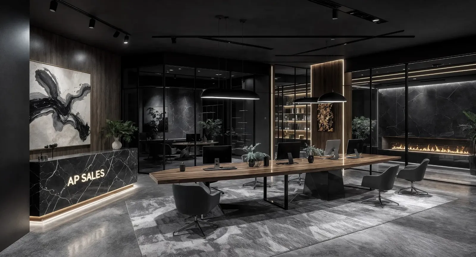 AP Sales modern office